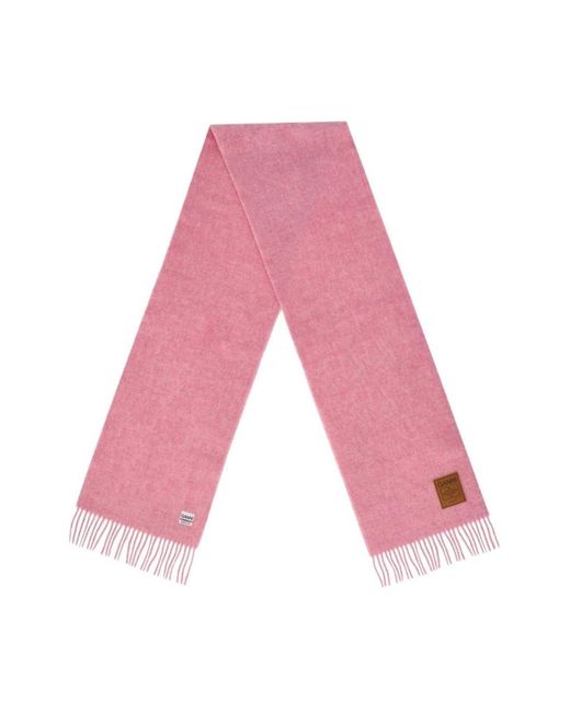 Ganni Pink Winter Scarves