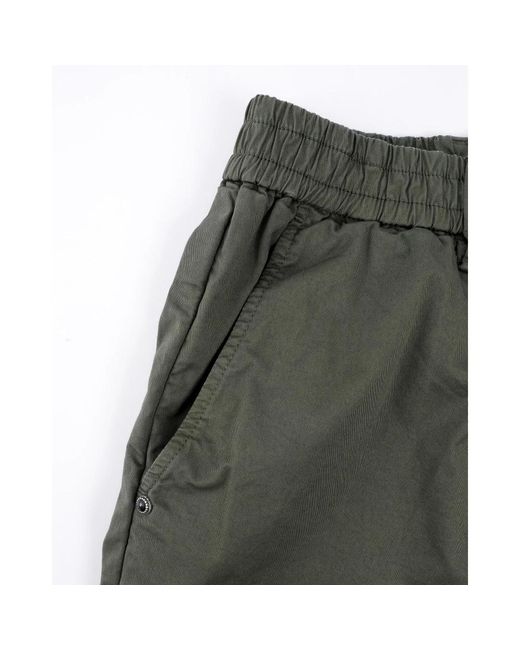 White Sand Green Casual Shorts for men
