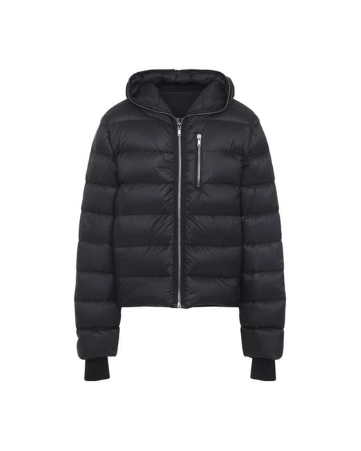 Rick Owens Black Down Jackets for men