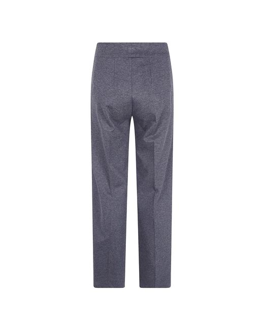 Semicouture Straight Broeken in het Blue