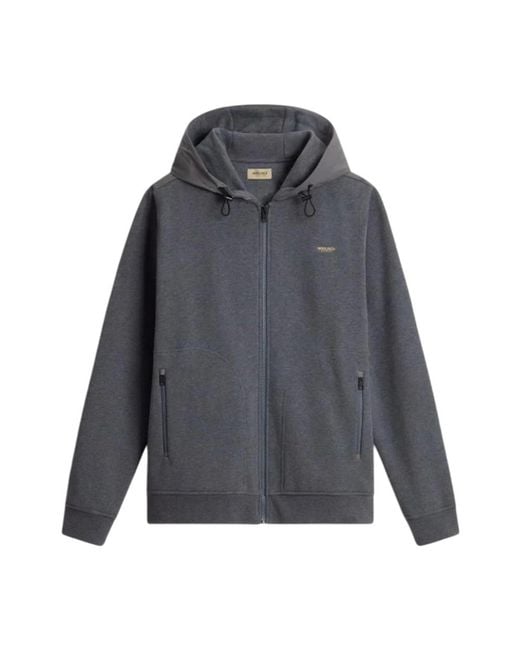 Woolrich Gray Zip-Throughs for men