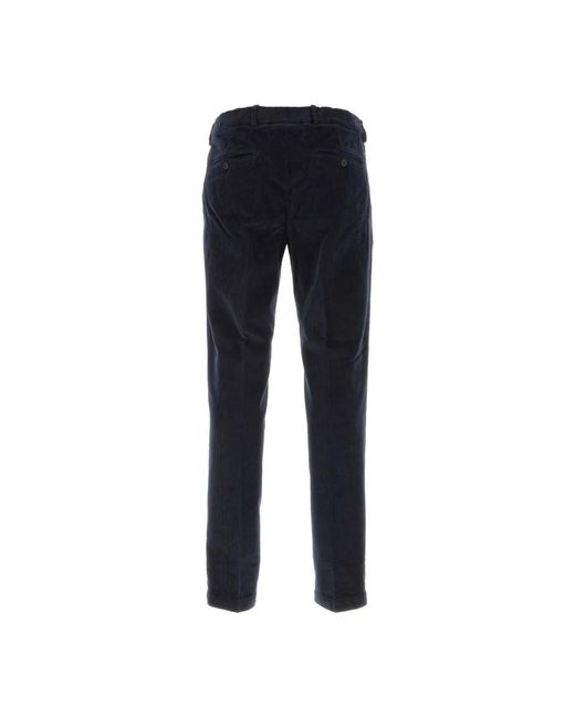 Cellar Door Blue Slim-Fit Trousers for men