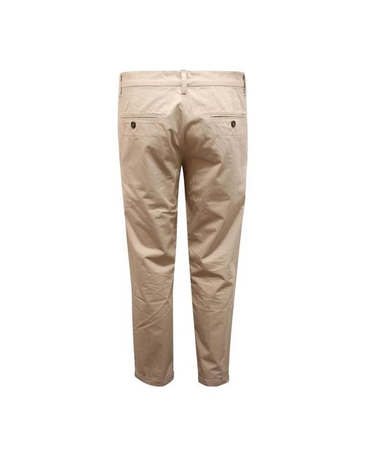 Chinos di DSquared² in Natural da Uomo
