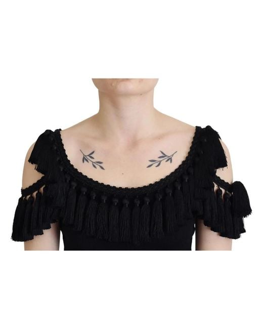 Blouses Dolce & Gabbana de color Black