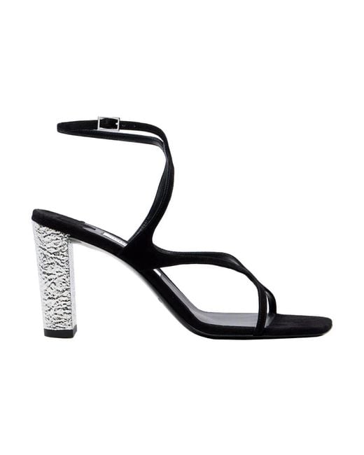 Jimmy Choo Black High Heel Sandals