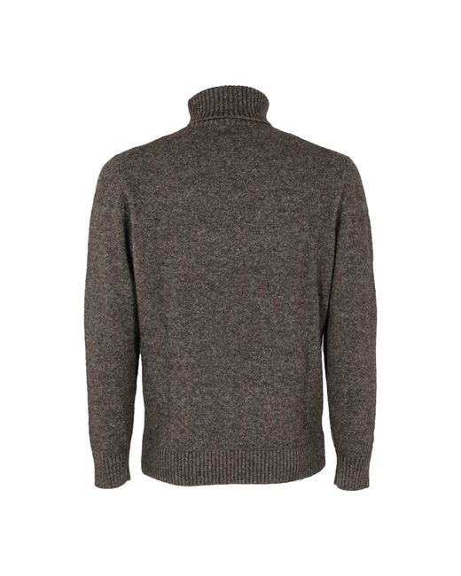 Kangra Gray Turtlenecks for men