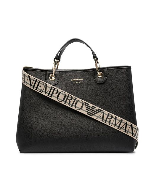 Emporio Armani Black Handbags