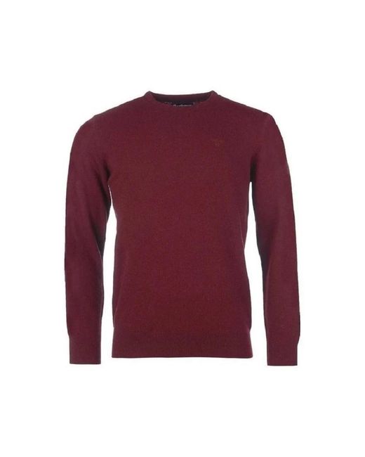 Round-Neck Knitwear Barbour pour homme en coloris Purple