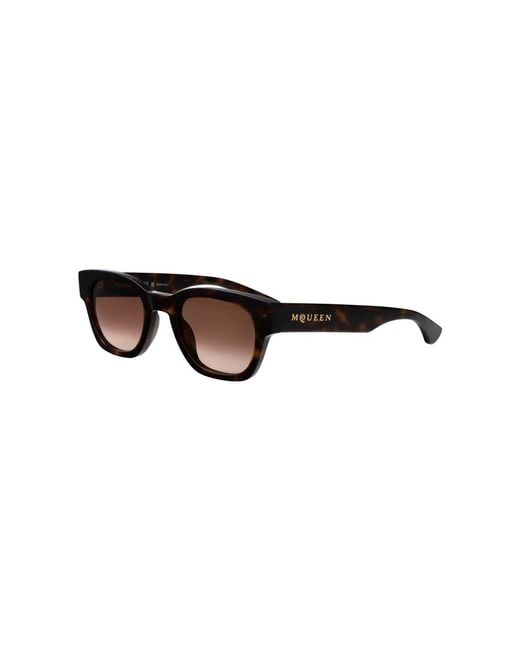 McQueen Black Sunglasses for men