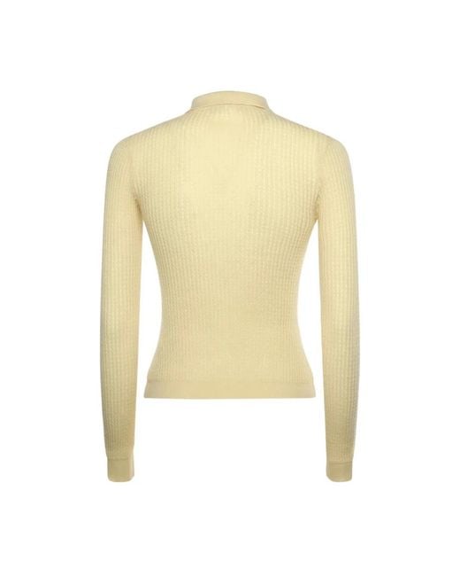 Guest In Residence Yellow Cashmere Knitwear