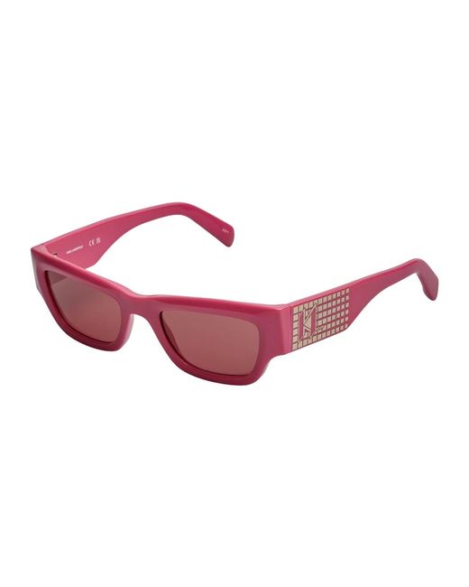 Sunglasses di Karl Lagerfeld in Red