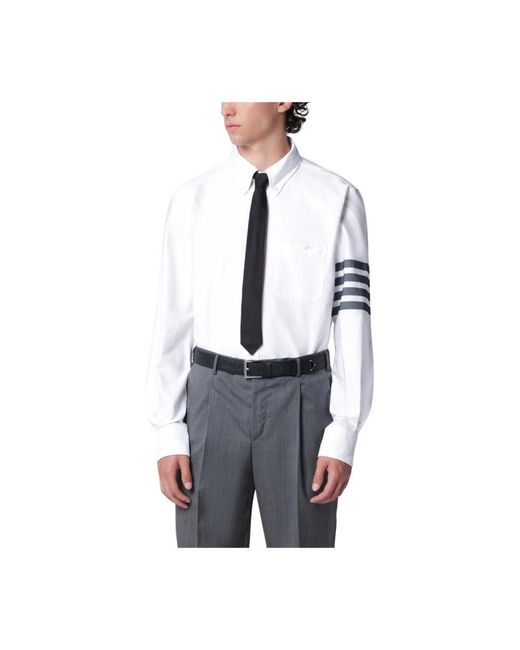 Thom Browne Gray Formal Shirts for men
