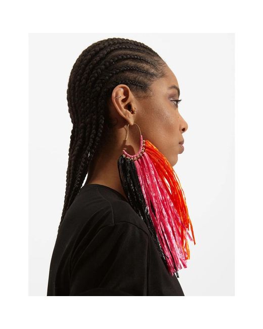 Earrings LaDoubleJ de color Red