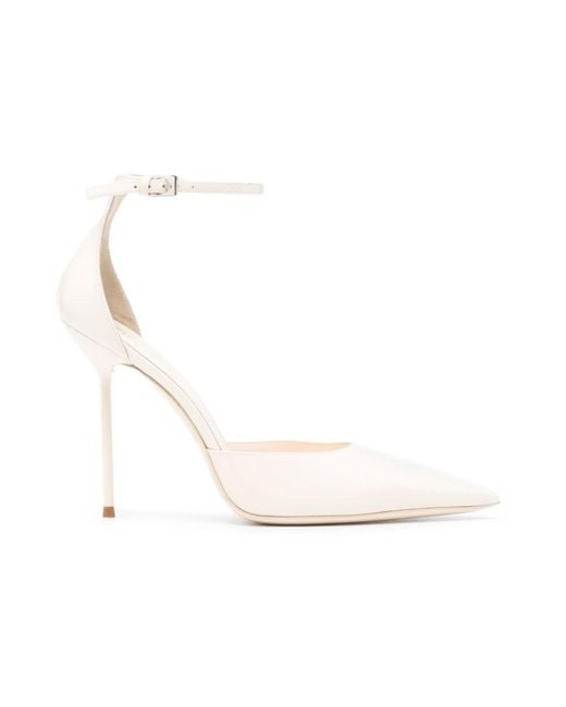 Paris Texas White Pumps