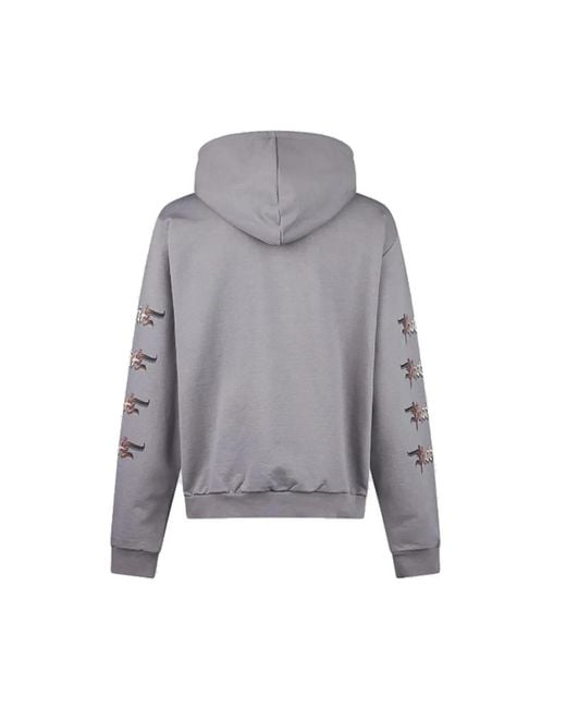 PHOBIA ARCHIVE Gray Hoodies for men