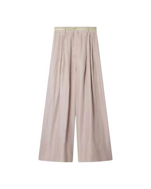 Wide Trousers Mes Demoiselles de color Natural