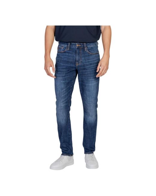 ARMANI EXCHANGE Blue Slim Fit Jeans for men