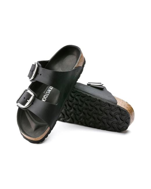 Shoes > flip flops & sliders > sliders Birkenstock en coloris Black