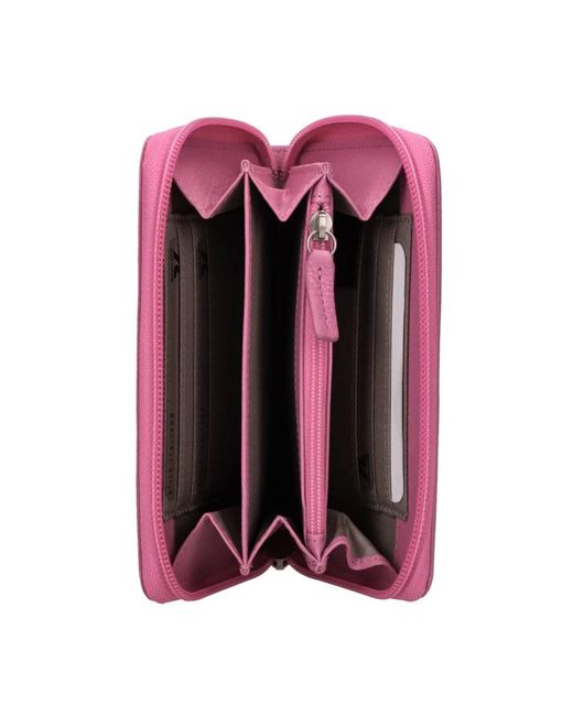 Roncato Pink Leder Geldbörse