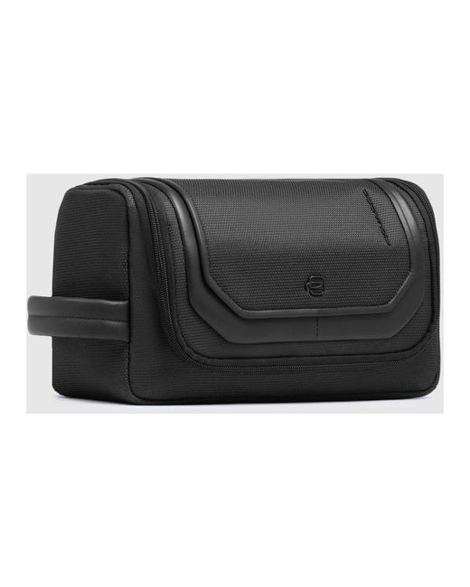 Piquadro Black Toilet Bags for men
