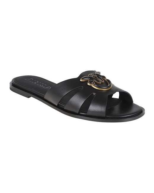 Pinko Black Sliders