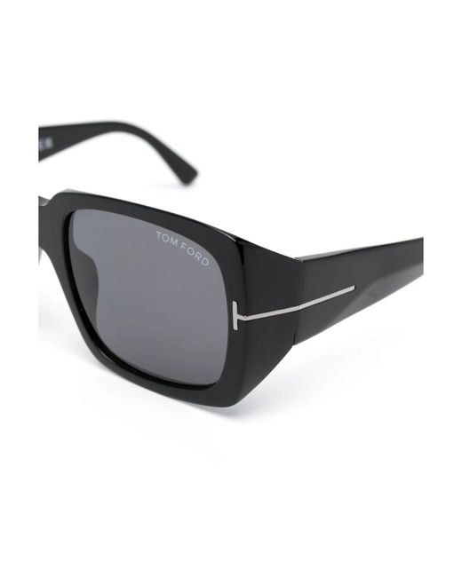 Tom Ford Black Schwarze sonnenbrille für den täglichen gebrauch