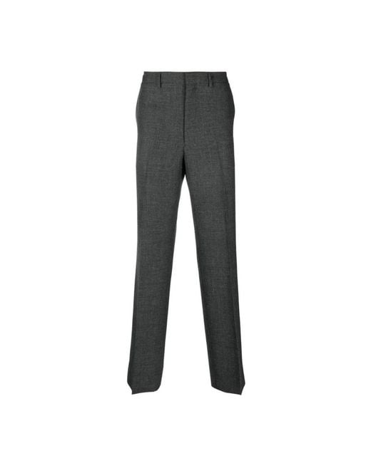 Prada Gray Suit Trousers for men