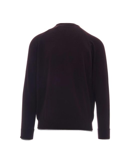Eleventy Blue Round-Neck Knitwear for men