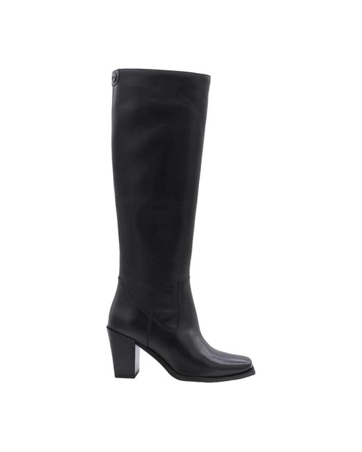 Bronx Schoenen ,Zwart ,Banjo Stijl Laarzen in het Black