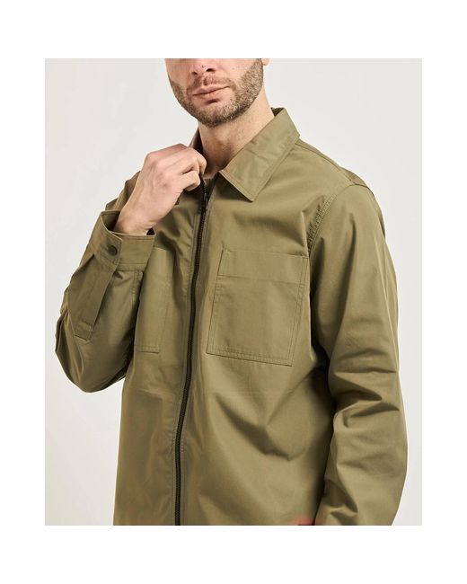 HUGO Overshirt in het Green voor heren