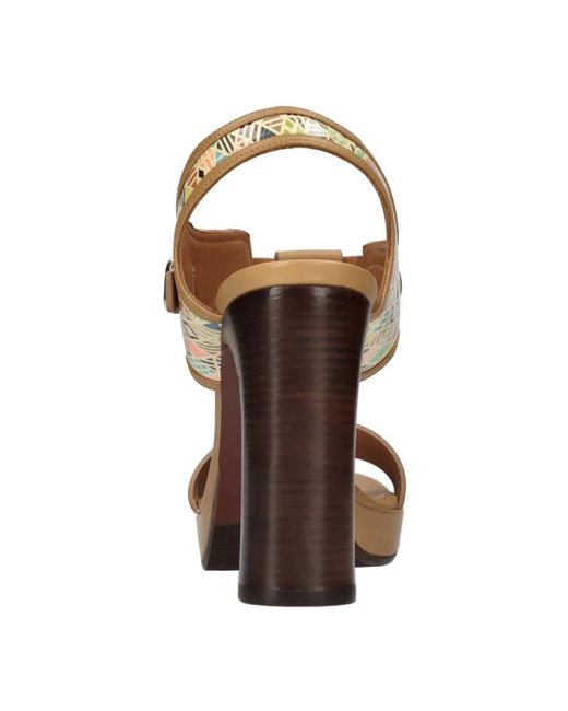 Chie Mihara Brown Sandals