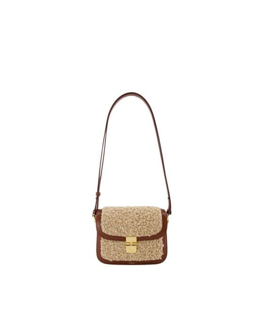A.P.C. Metallic Shoulder Bags