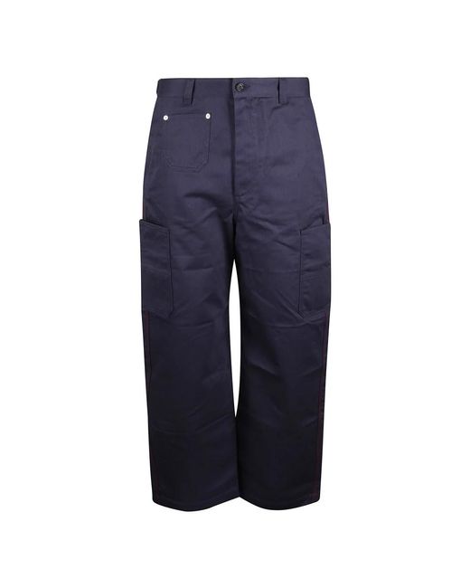 Givenchy Blue Wide Trousers for men