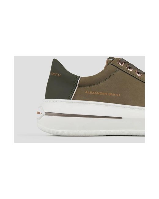 Alexander Smith Brown Sneakers