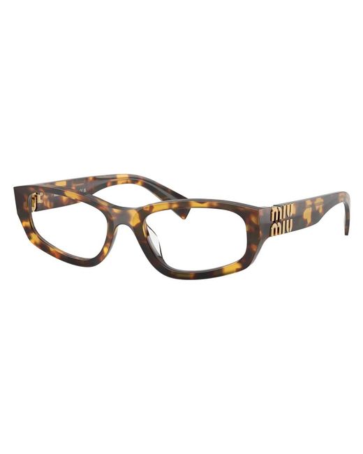 Miu Miu Brown Glasses