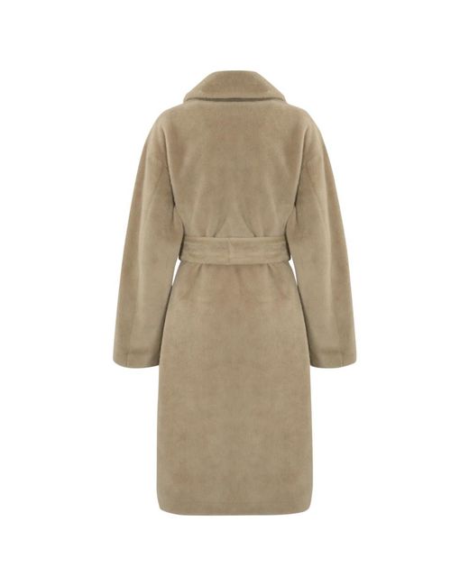 Pinko Natural Belted Coats