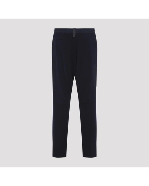 Sease Blue Slim-Fit Trousers for men