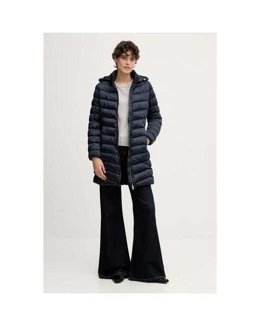 Geox Jassen ,Blauw ,Polyester Zosma Quilted Jacket in het Blue