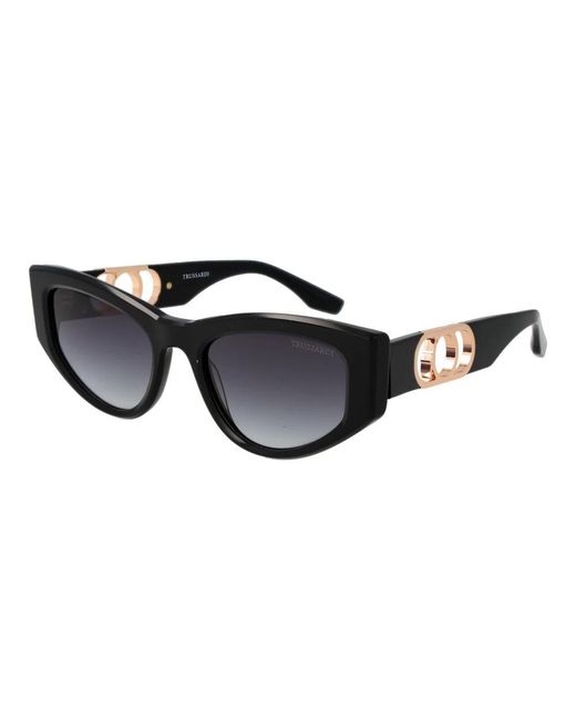 Trussardi Sunglasses in het Black