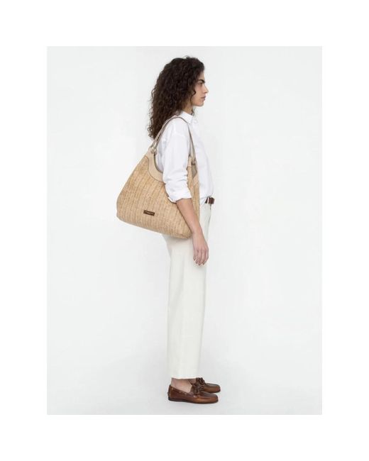 Gianni Chiarini Natural Shoulder Bags