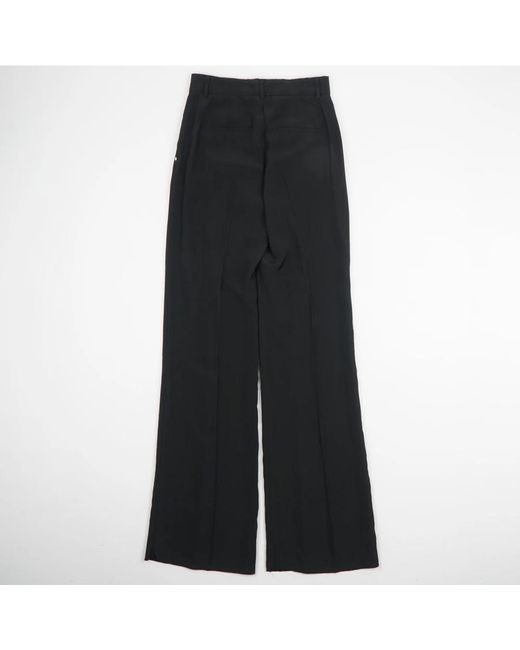 Max Mara Black Wide Trousers
