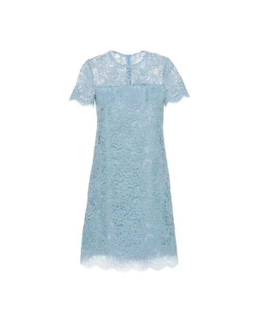 Ermanno Scervino Blue Short Dresses