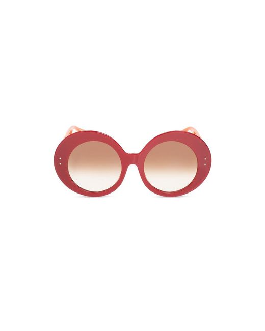 Linda Farrow Red Sonnenbrille