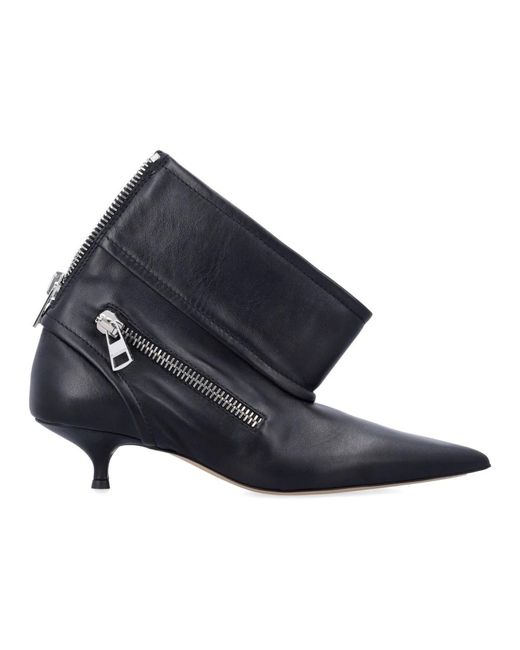 J.W. Anderson Blue Heeled Boots
