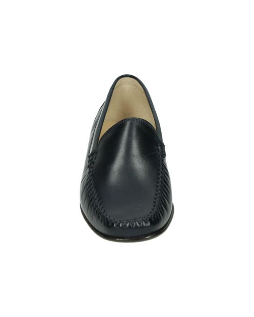 Sioux Blue Blaue Slip-On Schuhe Mit Gummisohle