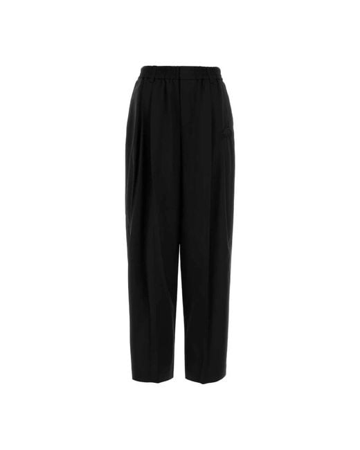Alexander Wang Black Wide Trousers