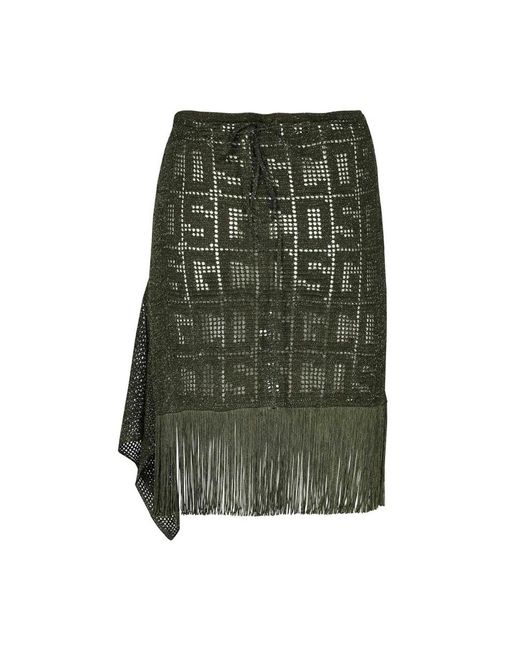 Gcds Green Midi Skirts