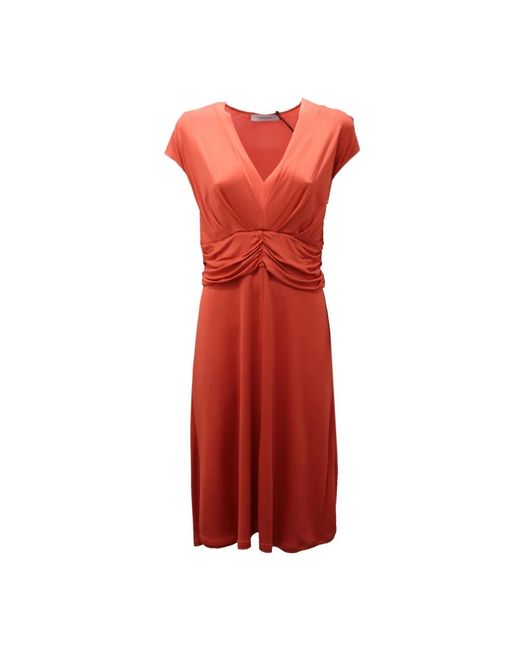 open lace back dress Marella Emme Geisha Fitted Mesh Ruched Midi Dress Burgundy/ecru   SisterOnlinestore