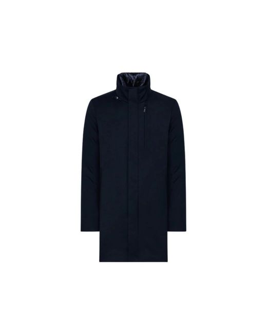 DUNO Blake Mio Coat in het Blue voor heren