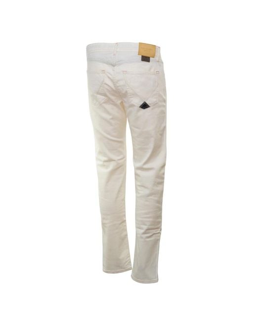 Roy Rogers Superior weiße jeans in Gray für Herren